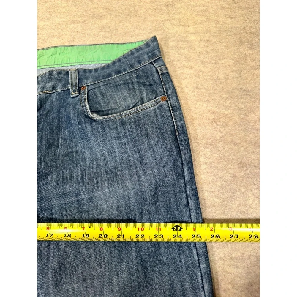 Levis 501 Original Jeans Mens 42x34 Blue Denim Button Fly Mid‎ Rise Straight Leg